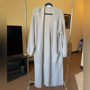 Topshop Mixed Stitch Longline
Cardigan